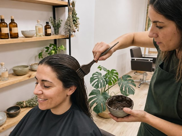 Atrévete con la coloración orgánica con barros naturales en O Grove