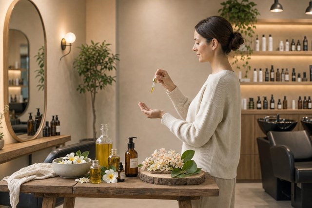 Cuida tu pelo con nuestro tratamiento capilar con plantas en Sanxenxo - Imagen 1