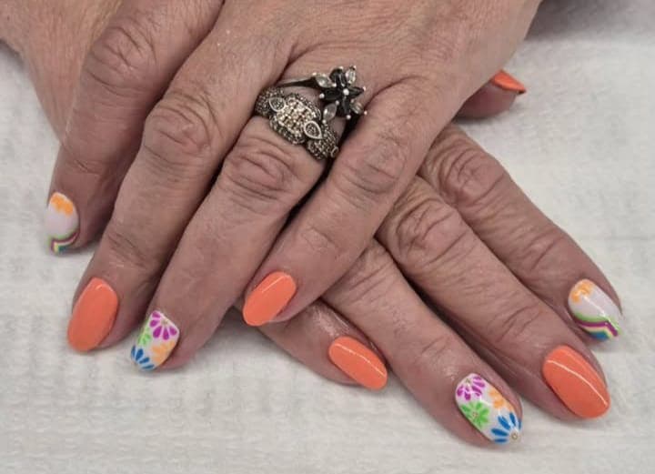 Algunos de los trabajos de nuestro salón de belleza en Sanxenxo