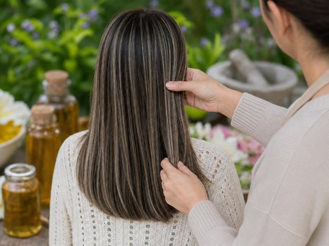 Recupera tu cabello dañado con el tratamiento capilar con plantas en Meaño